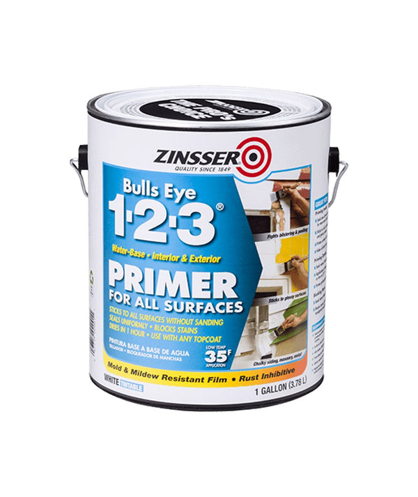 Bulls Eye 1-2-3 Waterbase Primer & Sealer