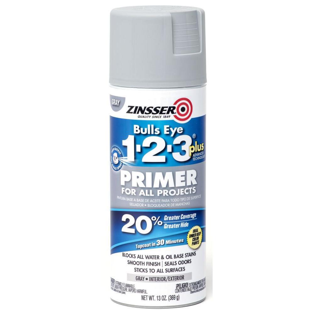 Bulls Eye 123 spray primer, available at JC Licht in Chicago, IL.