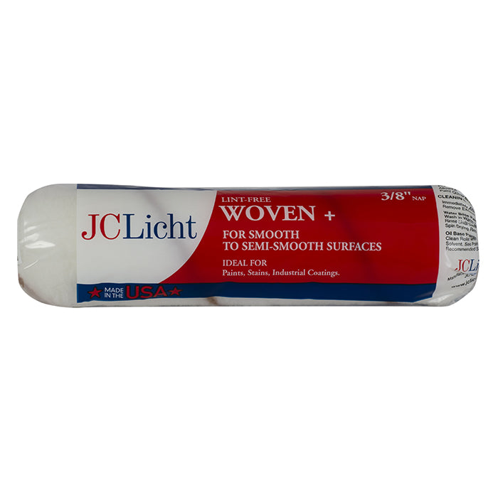 JC LICHT LINT FREE WOVEN PLUS ROLLER in 9x3/8&quot;, available at JC Licht in Chicago, IL.