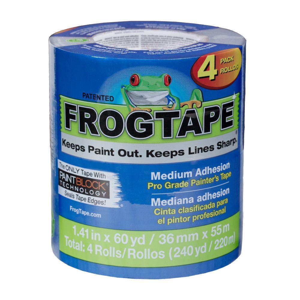 Blue frogtape medium adhesion 4 pack, available at JC Licht in Chicago, IL.