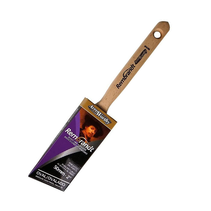 REMBRANDT OVAL ANGULAR SASH BRUSH, available at JC Licht in Chicago, IL.