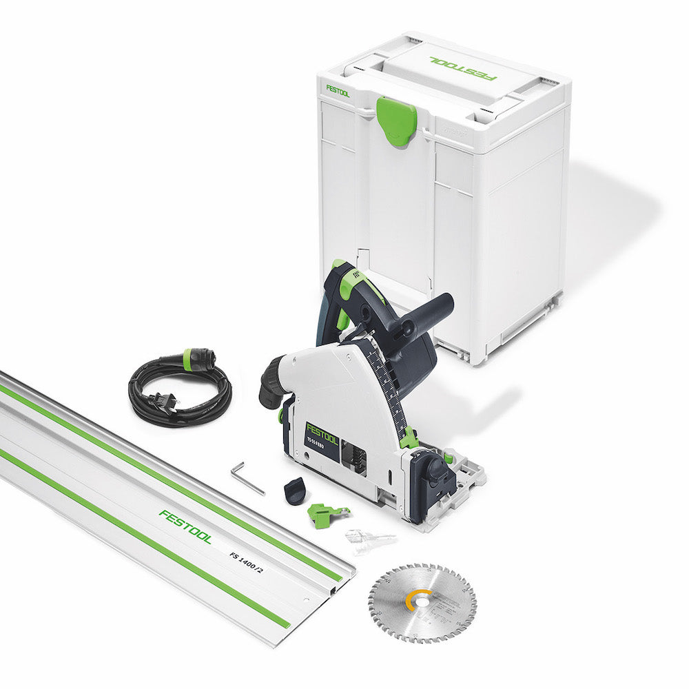 Festool Plunge Cut Track Saw TS 55 FEQ-F-Plus available at The Color House locations across Rhode Island.
