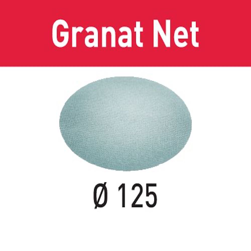Festool Abrasive net STF D125 P400 GR NET/50 Granat Net available at JC Licht